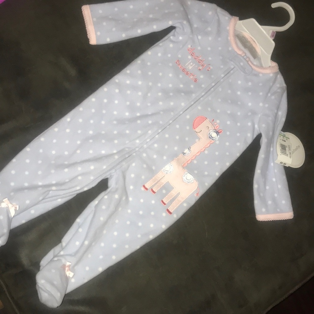 Long sleeve footie pjs